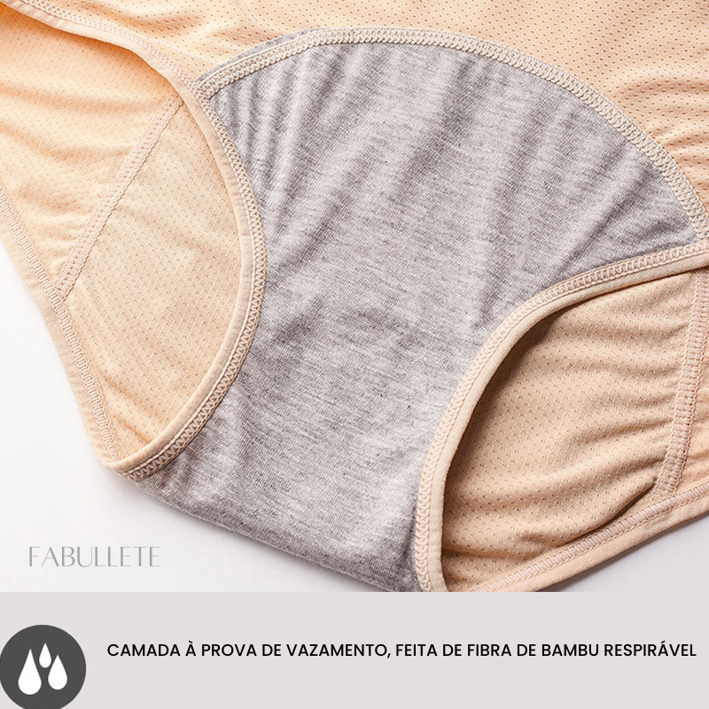 uso reutilizável
redução do desperdício
proteção durante o período
conforto menstrual
Calcinha Menstrual Absorvente Safe Day
Calcinha Menstrual Absorvente
Calcinha Menstrual
calcinha absorvente
bem-estar feminino
alternativa sustentável
absorvente menstrual