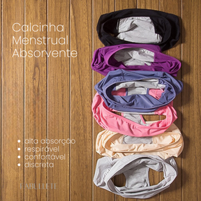 uso reutilizável
redução do desperdício
proteção durante o período
conforto menstrual
Calcinha Menstrual Absorvente Safe Day
Calcinha Menstrual Absorvente
Calcinha Menstrual
calcinha absorvente
bem-estar feminino
alternativa sustentável
absorvente menstrual