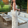 Vestido Longo de Crochêvestido longovestido de crochetvestidoroupa de mulherroupa de crochetModa modernaModa feminina eleganteModa feminina casualModa femininamoda crochêLongo de Crochê
