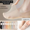 Meias Invisíveis com Silicone FabulleteMeias Invisíveis com Siliconemeias invisíveismeias com siliconemeia invisívelmeia com siliconemeia antiderrapanteEstilo discretodurabilidade de vestuárioconforto para os pés
