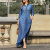 vestilo longo dia a diaVestido Longo Denin com Botões Cordovavestido longo deninvestido longo botõesvestido longo basicovestido longovestido com botõesvestidovestido da modaVestido confortavélvestido feminino