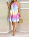 vestido sensualVestido Leve de Alça Cruzadavestido levevestido frente únicavestido de verãovestido de alça cruzadavestido de alçavestido da modavestido curtovestidoTecido respirávelmoda praiaModa modernaLook versátilElegância casualConforto incomparávelalça cruzada