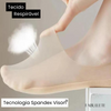 Meias Invisíveis com Silicone FabulleteMeias Invisíveis com Siliconemeias invisíveismeias com siliconemeia invisívelmeia com siliconemeia antiderrapanteEstilo discretodurabilidade de vestuárioconforto para os pés