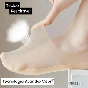 Meias Invisíveis com Silicone Fabullete
Meias Invisíveis com Silicone
meias invisíveis
meias com silicone
meia invisível
meia com silicone
meia antiderrapante
Estilo discreto
durabilidade de vestuário
conforto para os pés