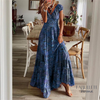 Vestido Vintage Estampadovestido vintageVestido Retrôvestido estampado sem mangasvestido estampadoModa femininavestidovestido da modaVestido confortavélvestido longovestido feminino