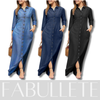 vestilo longo dia a diaVestido Longo Denin com Botões Cordovavestido longo deninvestido longo botõesvestido longo basicovestido longovestido com botõesvestidovestido da modaVestido confortavélvestido feminino