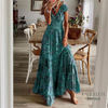 Vestido Vintage Estampadovestido vintageVestido Retrôvestido estampado sem mangasvestido estampadoModa femininavestidovestido da modaVestido confortavélvestido longovestido feminino