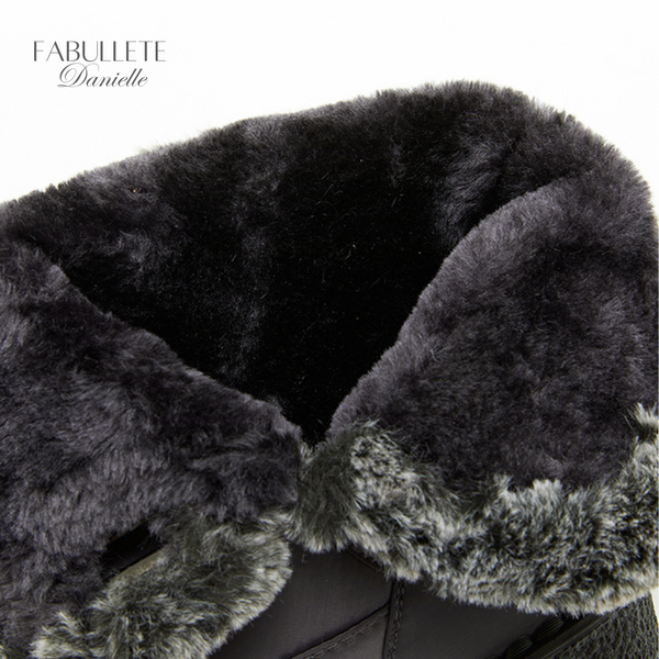 calçado para o friobota pra nevebota peluciadabota forradabota feminina da modabota feminina cano médiobota femininabota de inverno da modaBota de Inverno Cano Médio Peluciada Daniellebota de inverno