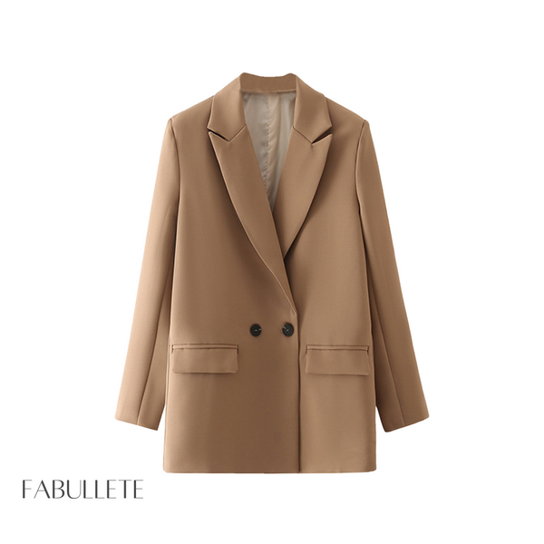 roupa de mulherroupa da modaModa femininamoda atualBlazer Trespassado Over Forradoblazer trespassadoblazer over forradoblazer forradoblazer femininoblazer da modablazer chiqueblazer basico chique