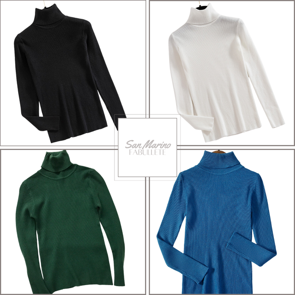 suéter femininoroupa em promoçãoroupa de mulherpulover lisopulover gola altapuloverModa femininamoda com estilomoda atualcacharrelblusa lisablusa gola altablusa feminina
