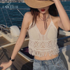 Roupa de mulherroupa de crochemoda verãoModa femininacropet crocheblusa frente unica crochetblusa frente unicablusa femininablusa de crocheBlusa Crochet Frente Únicablusa crochet