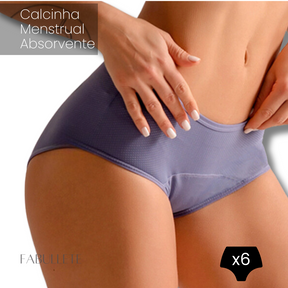 uso reutilizável
redução do desperdício
proteção durante o período
conforto menstrual
Calcinha Menstrual Absorvente Safe Day
Calcinha Menstrual Absorvente
Calcinha Menstrual
calcinha absorvente
bem-estar feminino
alternativa sustentável
absorvente menstrual