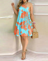 vestido sensualVestido Leve de Alça Cruzadavestido levevestido frente únicavestido de verãovestido de alça cruzadavestido de alçavestido da modavestido curtovestidoTecido respirávelmoda praiaModa modernaLook versátilElegância casualConforto incomparávelalça cruzada