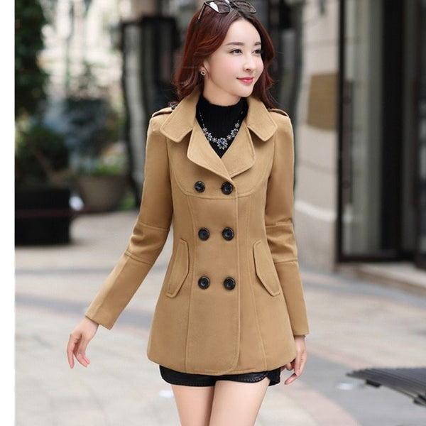 casaco feminino de lãcasaco femininocasaco de lã trespassadocasaco de lacasaco quenteCASACOcasaco chiquecasaco da modacasaco trespassadoModa femininaMODA INVERNO