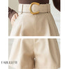 Shorte de couro com cintoshort de invernoShort De Couro Com Cinto E BolsosShort CouroSHORT COM BOLSOShort Cintura Altaroupa de couromoda em couromoda de invernocouro cintura alta