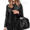 roupa de frioroupa da moda invernoMODA INVERNOjaqueta slim courojaqueta slimJaqueta Feminina Slim Fit de Couro Phillyjaqueta femininajaqueta couro femininajaqueta courojaqueta confortávelcasaco feminino