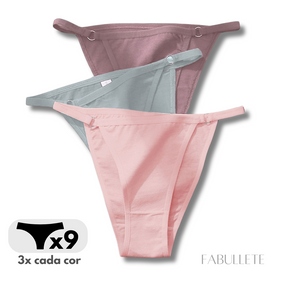 tanga de algodão
MODA INTIMA
Calcinha feminina
Calcinha De Algodão Cintura Baixa Biquini
Calcinha De Algodão Cintura Baixa
Calcinha de algodão
calcinha confortável
Calcinha Cintura Baixa
calcinha
kit de calcinhas
jogo de calcinhas