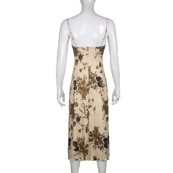 vestido estampadoVestido de Alça Estampadovestido de alçavestido com spandexVersatilidade estilosavestidovestido levevestido da modavestido sem mangasvestido feminino