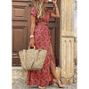 Vestido Longo Estampado Boho Com CintoVestido Longo Estampadovestido longovestido com cintoVestido Boho Com CintovestidoModa femininaestilo modernoEstampado Bohocom cinto