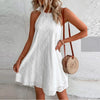 vestido sem mangasvestido gola O sem mangasvestido em laise sem mangasVestido em Laise com Gola em O sem Mangasvestido em laisevestido com gola em Ovestidovestido leveVestido confortavélvestido curto