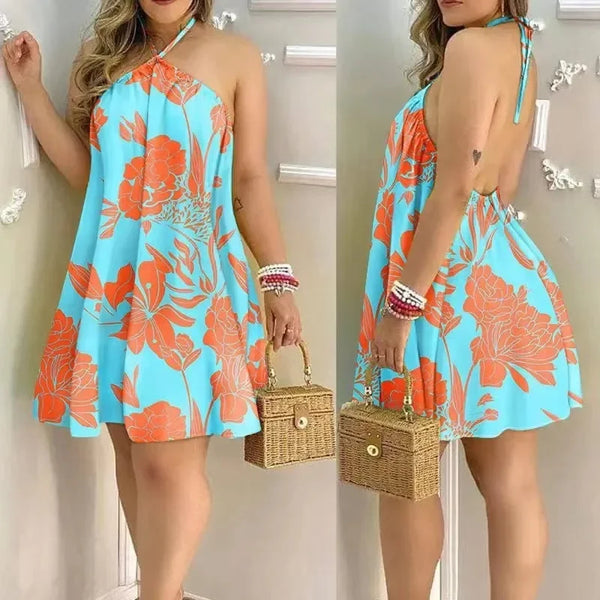 vestido sensualVestido Leve de Alça Cruzadavestido levevestido frente únicavestido de verãovestido de alça cruzadavestido de alçavestido da modavestido curtovestidoTecido respirávelmoda praiaModa modernaLook versátilElegância casualConforto incomparávelalça cruzada