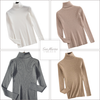 suéter femininoroupa em promoçãoroupa de mulherpulover lisopulover gola altapuloverModa femininamoda com estilomoda atualcacharrelblusa lisablusa gola altablusa feminina