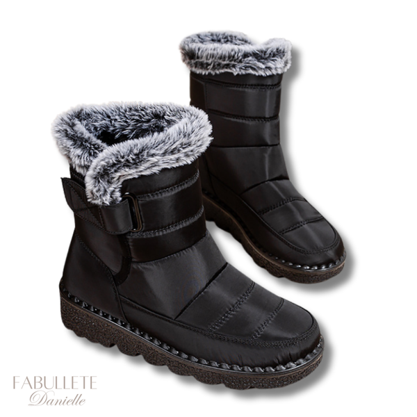 calçado para o friobota pra nevebota peluciadabota forradabota feminina da modabota feminina cano médiobota femininabota de inverno da modaBota de Inverno Cano Médio Peluciada Daniellebota de inverno