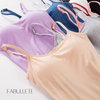 regata com sutiãPeça de roupa flexível e eleganteModa feminina prática e versátilElegante e confortável regata com sutiãCamiseta regata sutiã embutidoCamiseta Regata com Sutiã Embutidocamiseta regataCamiseta inovadora com suporte discretocamiseta com sutiãroupa de mulher