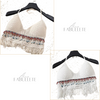 Roupa de mulherroupa de crochemoda verãoModa femininacropet crocheblusa frente unica crochetblusa frente unicablusa femininablusa de crocheBlusa Crochet Frente Únicablusa crochet