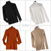 suéter femininoroupa em promoçãoroupa de mulherpulover lisopulover gola altapuloverModa femininamoda com estilomoda atualcacharrelblusa lisablusa gola altablusa feminina