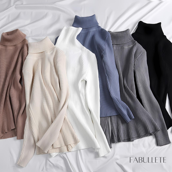 suéter femininoroupa em promoçãoroupa de mulherpulover lisopulover gola altapuloverModa femininamoda com estilomoda atualcacharrelblusa lisablusa gola altablusa feminina