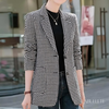 xadrez houndstoothroupa eleganteroupa da modamoda xadrezMODA INVERNOmoda elegantecasaco quenteblazer xadrezblazer femininoblazer de lãblazer da moda