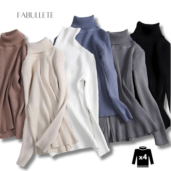 suéter femininoroupa em promoçãoroupa de mulherpulover lisopulover gola altapuloverModa femininamoda com estilomoda atualcacharrelblusa lisablusa gola altablusa feminina