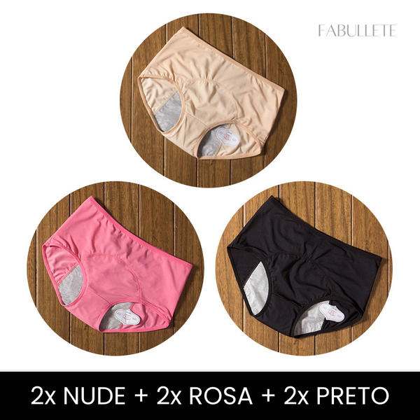 uso reutilizávelredução do desperdícioproteção durante o períodoconforto menstrualCalcinha Menstrual Absorvente Safe DayCalcinha Menstrual AbsorventeCalcinha Menstrualcalcinha absorventebem-estar femininoalternativa sustentávelabsorvente menstrual