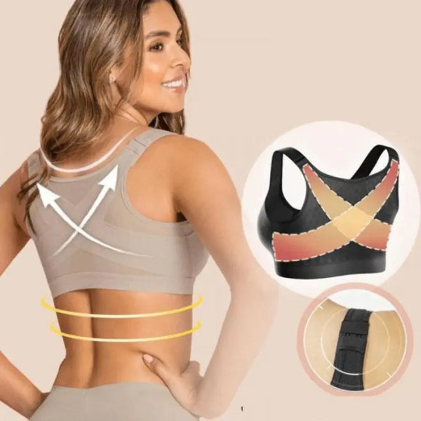 tecidos macios e respiráveisSutiã reforçado corretor posturalsutiã de suporte diáriosuporte avançado de posturaestilo discreto e eleganteconforto duradouroconfiança e bem-estar.coluna e ombros alinhadosBrallete Maxalças ajustáveis e painéis reforçadossutia posturalMODA INTIMA