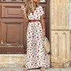 Vestido Longo Estampado Boho Com CintoVestido Longo Estampadovestido longovestido com cintoVestido Boho Com CintovestidoModa femininaestilo modernoEstampado Bohocom cinto
