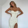 Moda femininaroupa de mulhervestidovestido longovestido da modavestido leveVestido confortavélvestido sem mangasvestido femininovestido leve primaveravestido leve primavera longo